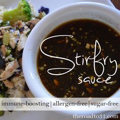 Immune Boosting Stir Fry Sauce (Soy, Nut, Sugar, and Gluten FREE