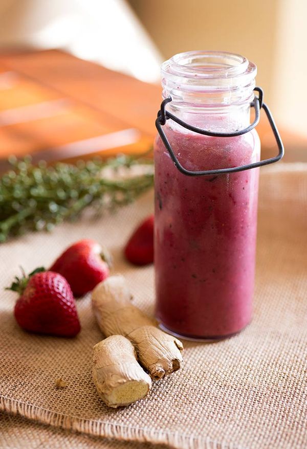 Immune-Boosting Strawberry Smoothie