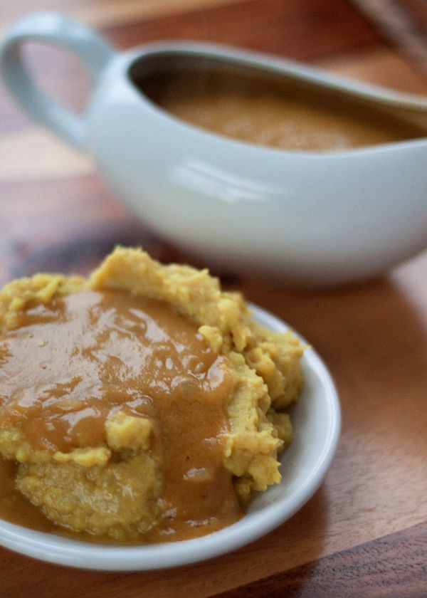 Indian-Spiced Vegan Brown Gravy