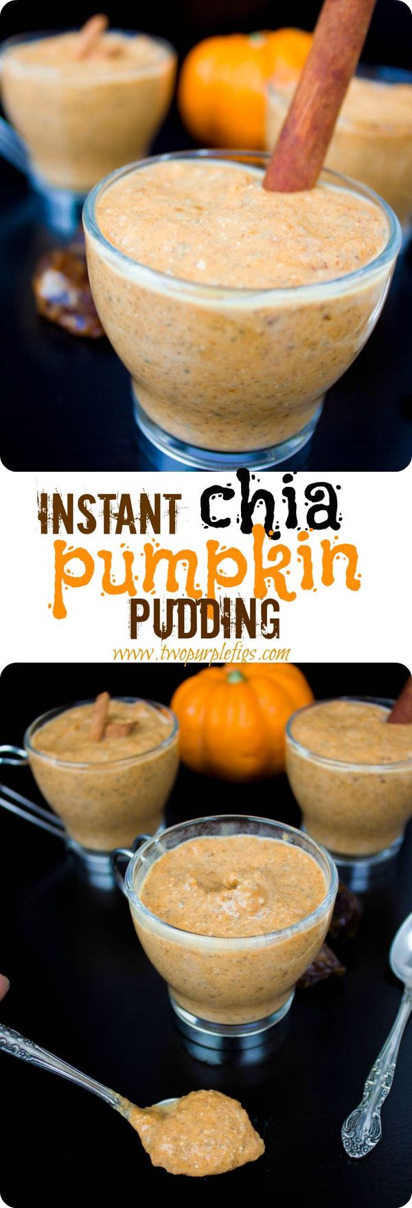 Instant Chia Pumpkin Pudding