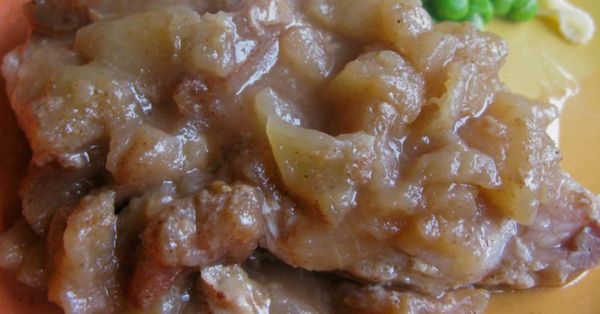 Instant Pot Apple Pie Pork Chops