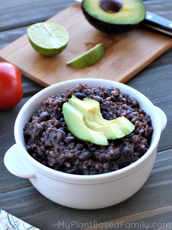 Instant Pot Black Beans and Rice