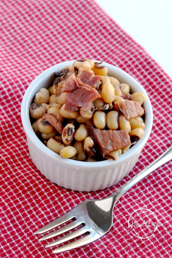 Instant Pot Black-eyed peas and Ham