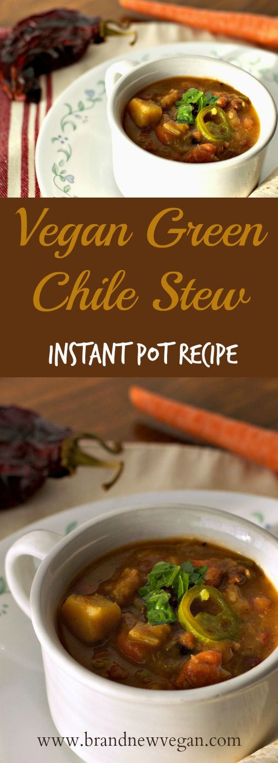 Instant Pot Green Chile Stew