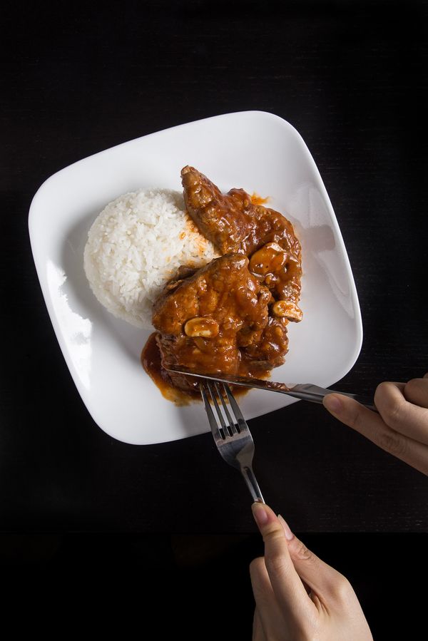 Instant Pot Pork Chops in HK Tomato Sauce