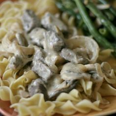 Instant Pot Tangy Beef Stroganoff