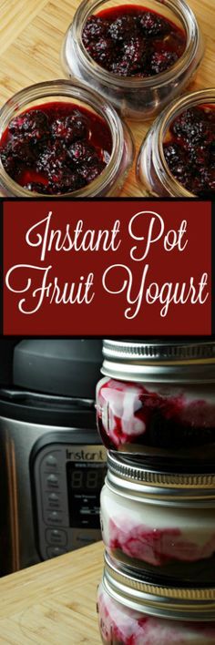 Instant Pot Yogurt With Fruit