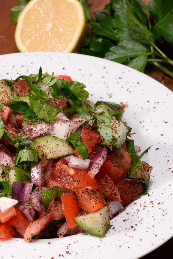 Iraqi Sumac Salad (Summaq salad