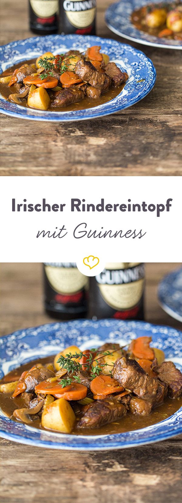 Irischer Rindfleischeintopf mit Guinness