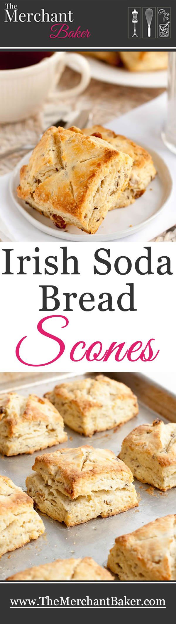 Irish Soda Bread Scones