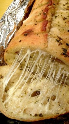 Irresistible Cheesy Pesto Bread