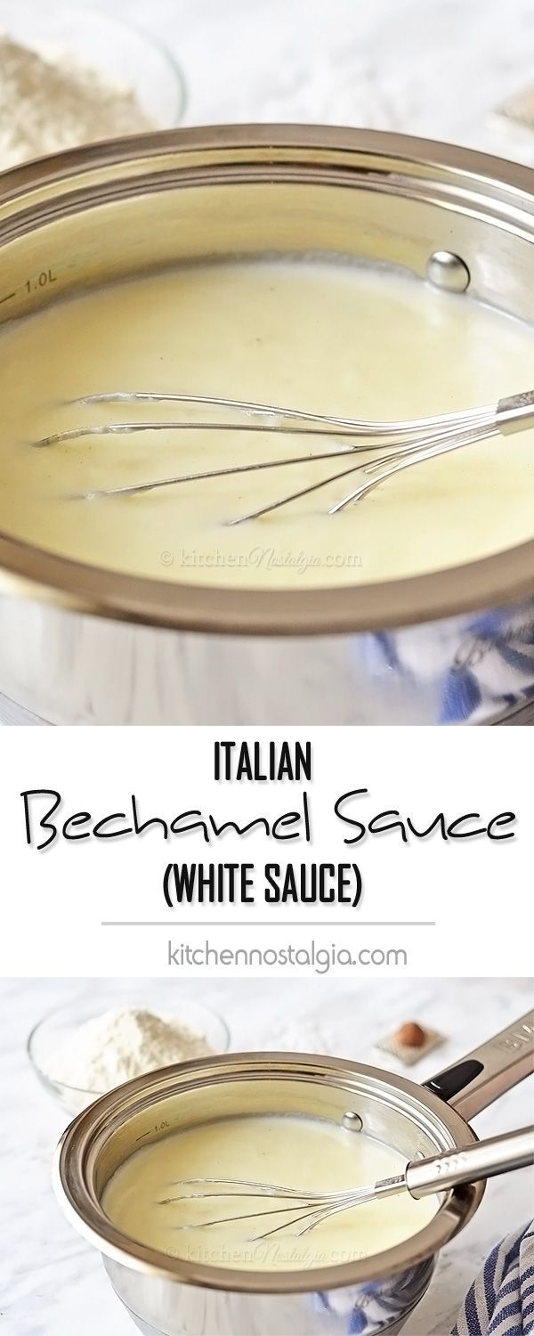 Italian Béchamel Sauce (White Sauce