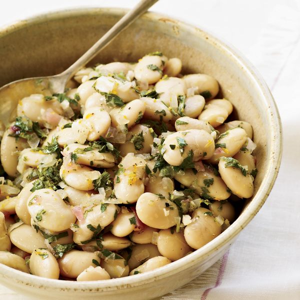 Italian Butter Beans with Meyer Lemon and Tarragon