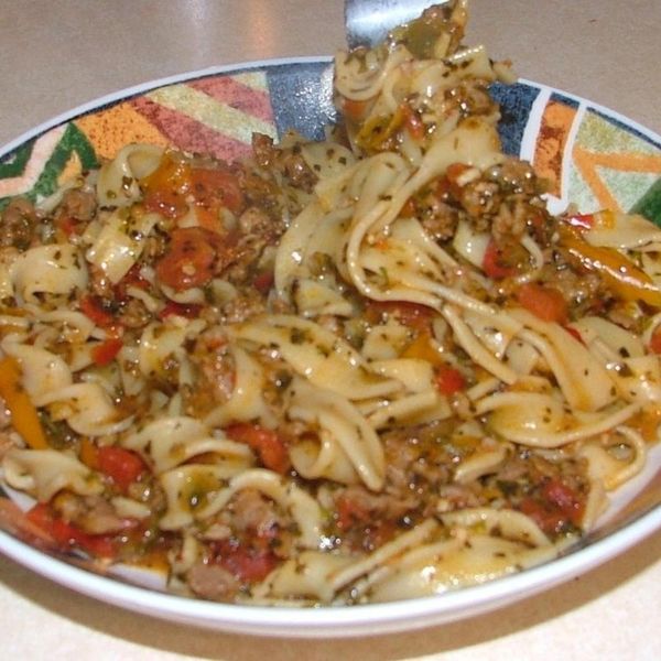 Italian Drunken Noodles