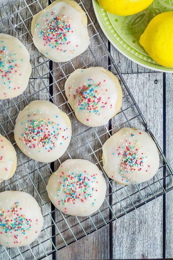 Italian Lemon Cookies - Anginetti