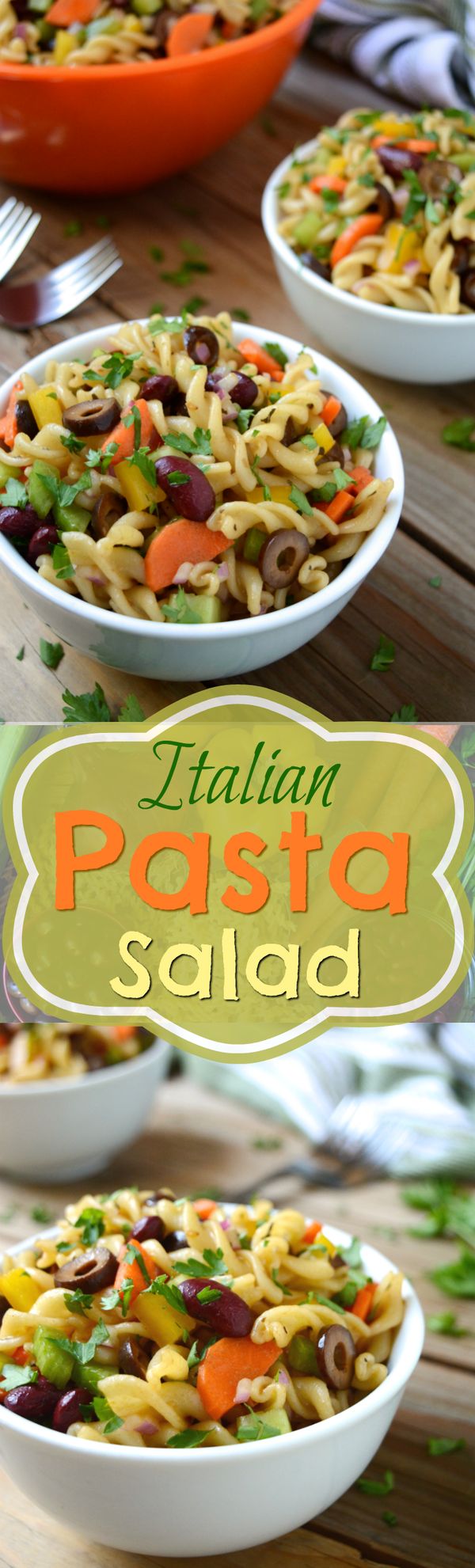 Italian Pasta Salad with Balsamic Vinaigrette