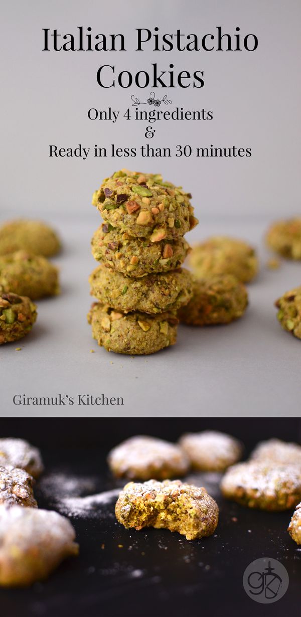 Italian Pistachio Cookies