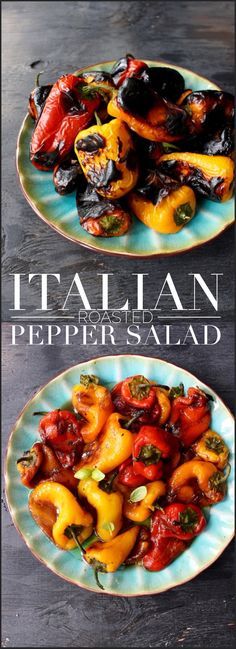 Italian Roasted Pepper Salad