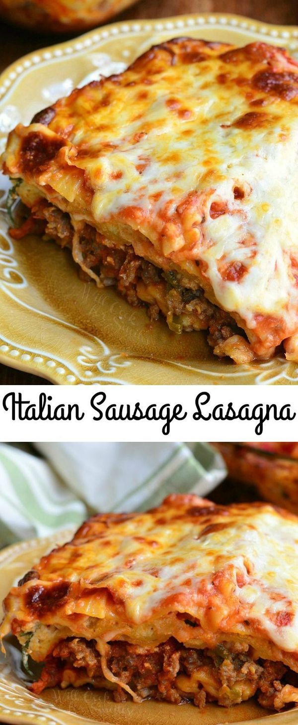 Italian Sausage Lasagna