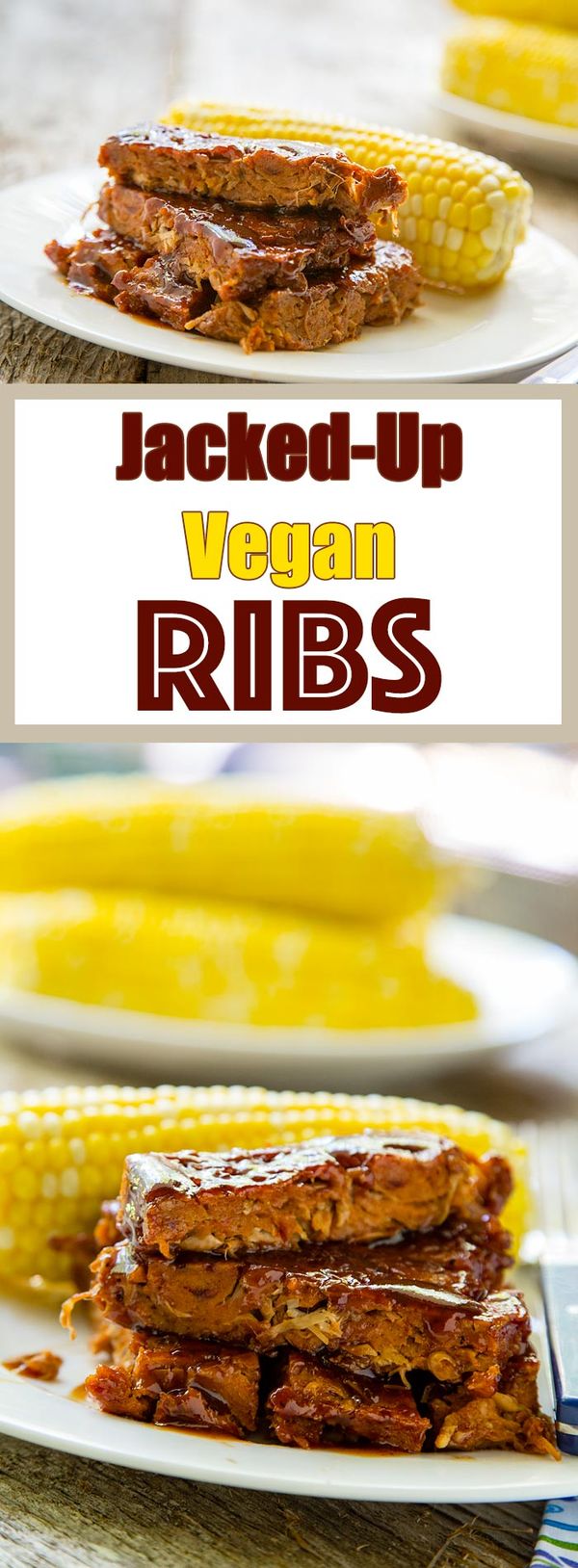 Jacked-Up Vegan Ribs