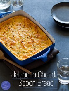 Jalapeño Cheddar Spoon Bread