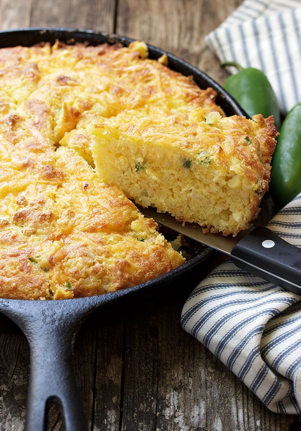 Jalapeno Cheddar Corn Cornbread