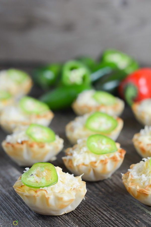 Jalapeno Popper Fillo Bites