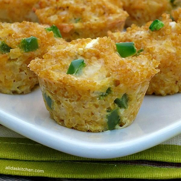 Jalapeno Popper Quinoa Bites