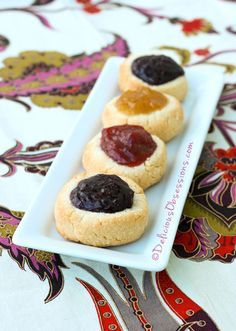 Jam-Filled Thumbprint Cookies (gluten, dairy, nut, egg free, autoimmune paleo