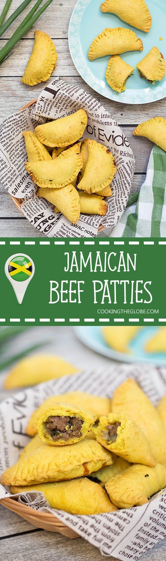 Jamaican Beef Patties (Hand Pies