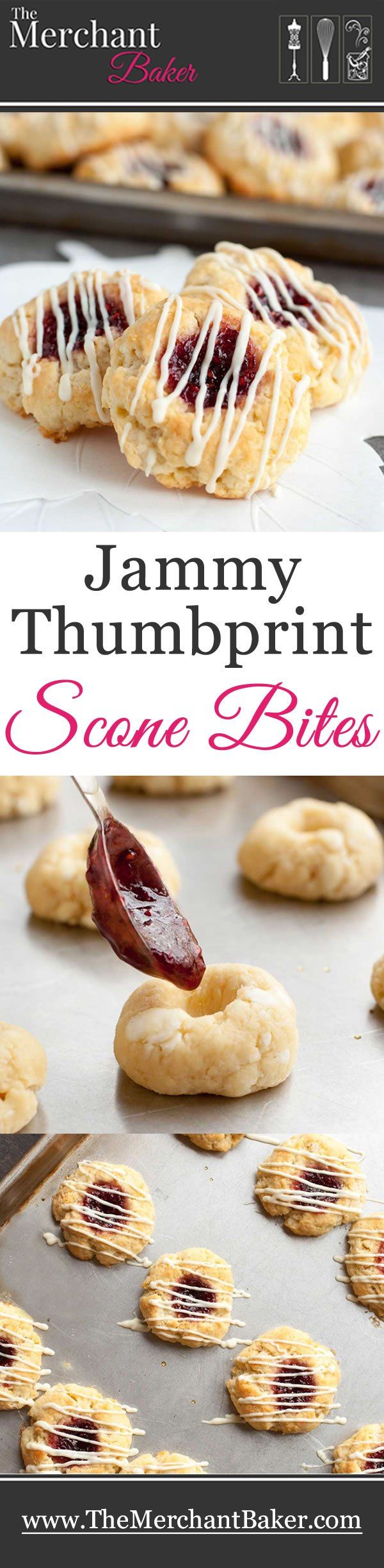 Jammy Thumbprint Scone Bites