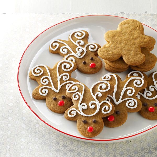 Jolly Ginger Reindeer Cookies