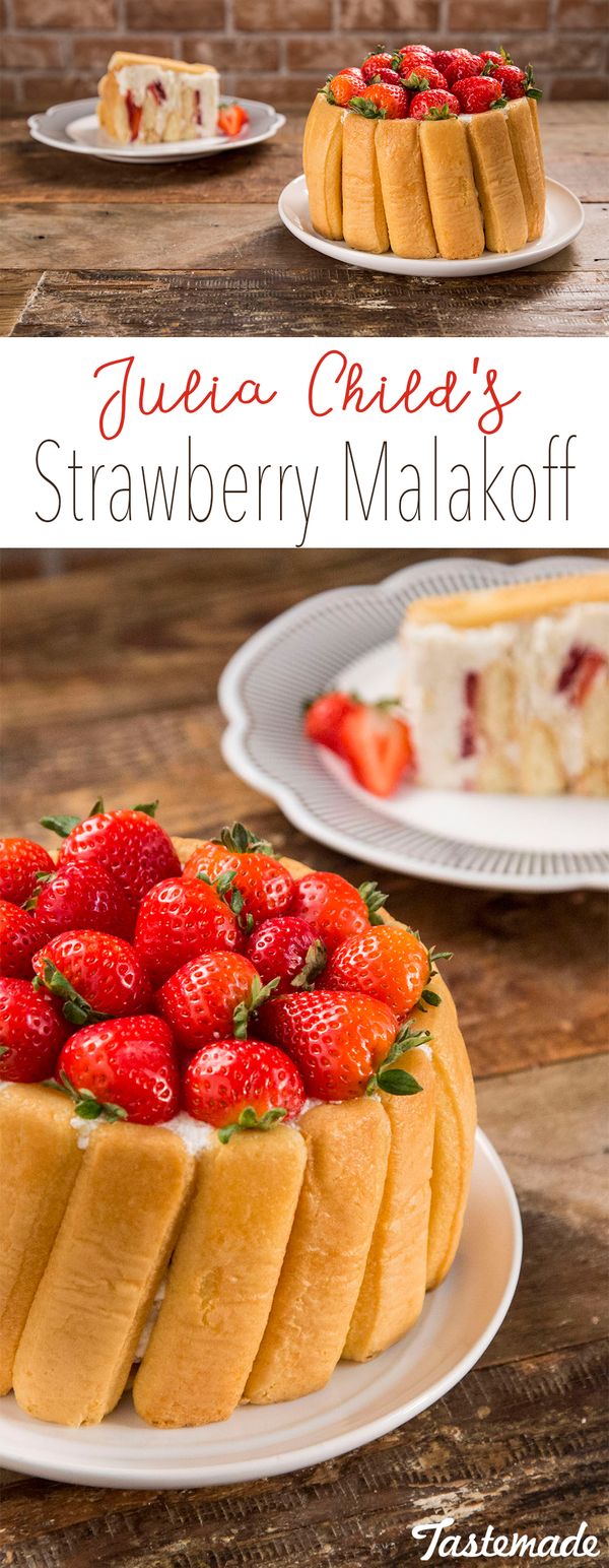 Julia Child’s Strawberry Malakoff