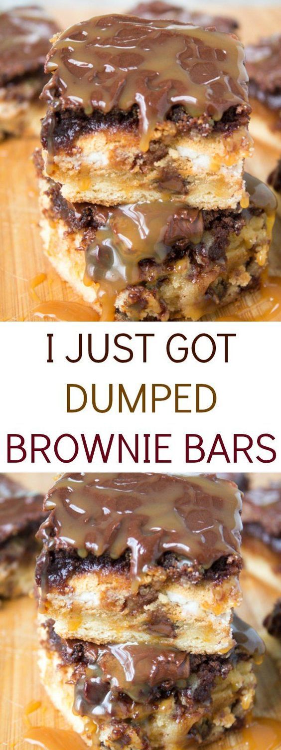 Just Got Dumped Brownie Bars