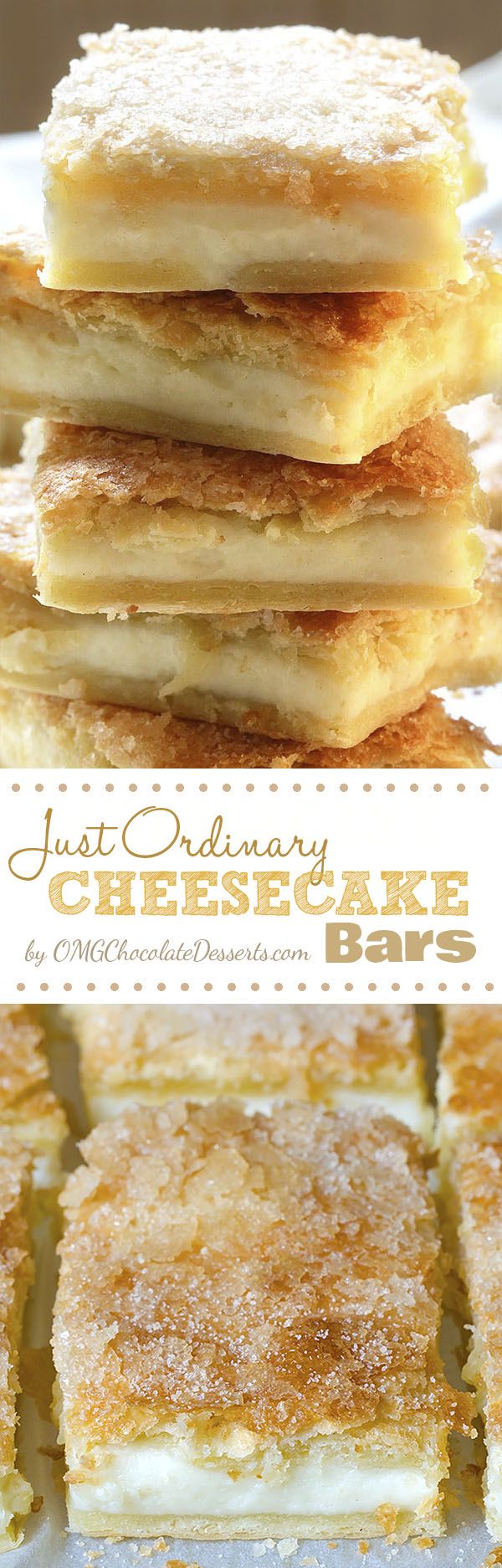 Just Ordinary Cheesecake Bars