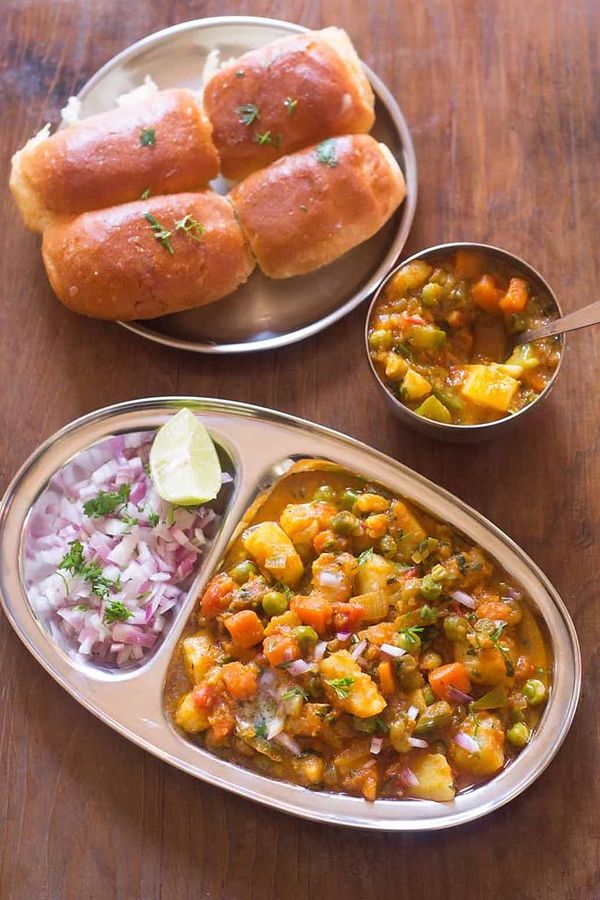 Kada pav bhaji recipe – a different and unique pav bhaji from mumbai