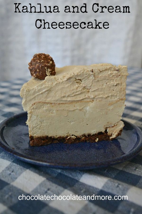 Kahlua-and-Cream Cheesecake