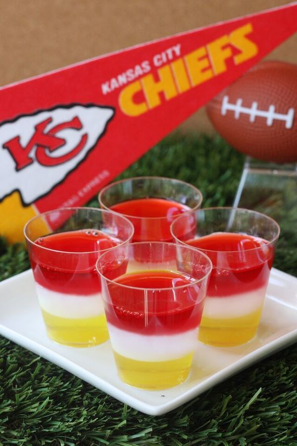 Kansas City Chiefs Jell-O Shots