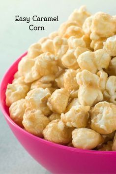 Karo Syrup's Easy Caramel Popcorn