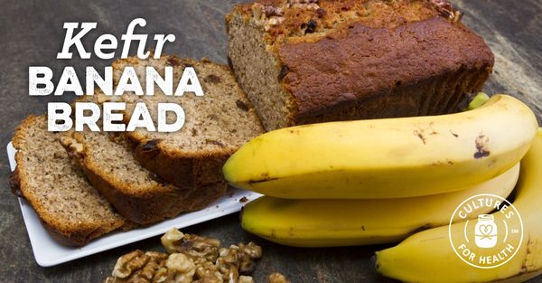 Kefir Banana Bread