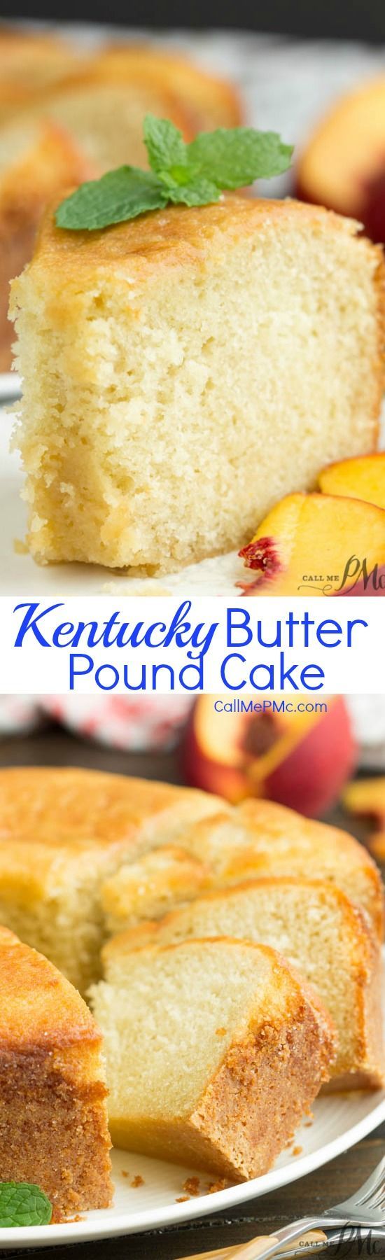 Kentucky Butter Sauce Pound Cake