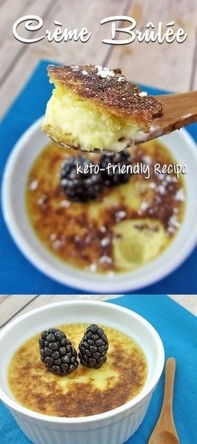 Keto-Friendly Crème Brûlée