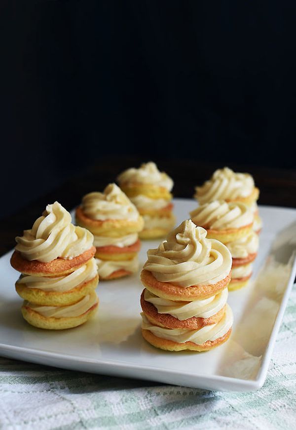 Keto Mini Vanilla Cloud Cakes