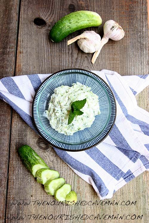 Keto Paleo Tzatziki