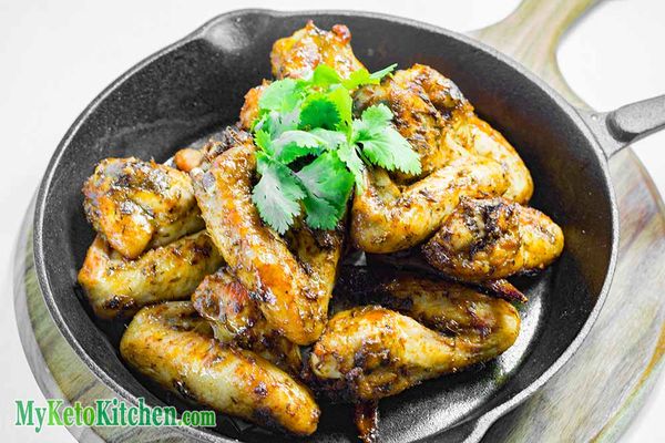 Ketogenic Texan BBQ Chicken Wings