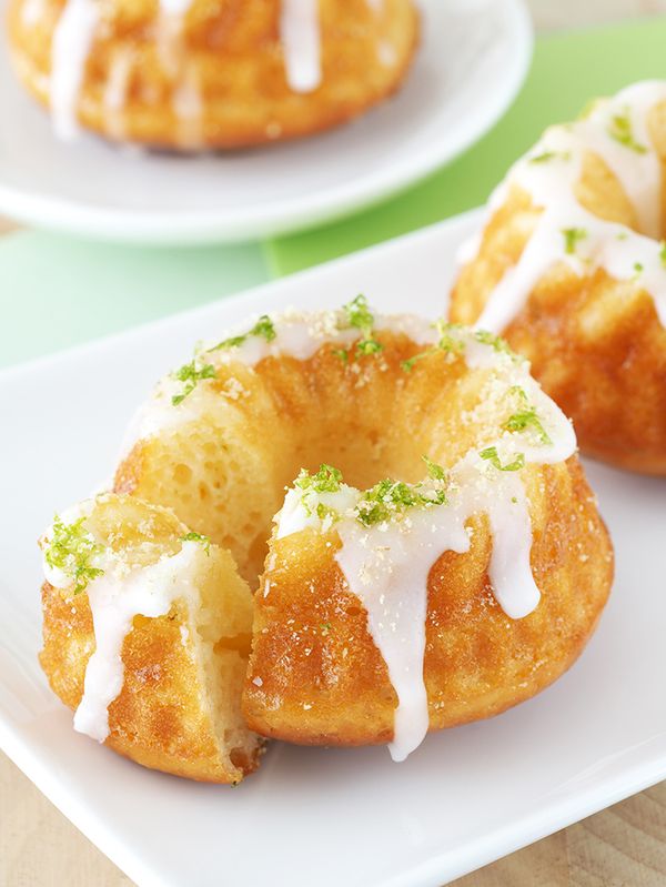 Key Lime Pie Bundt Cakes