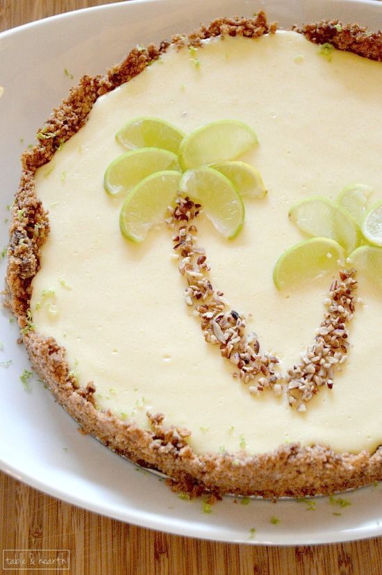 Key Lime Pie with Browned Butter Crumb Crust