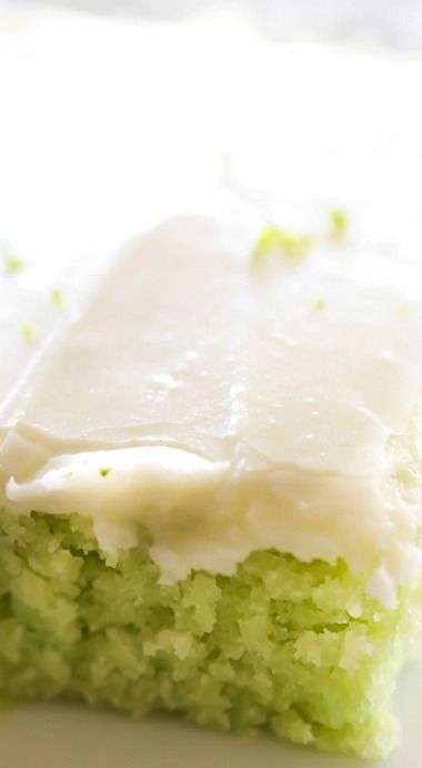 Key Lime Sheet Cake