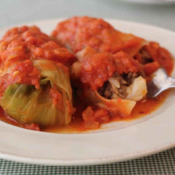 Kicked Up Cabbage Rolls