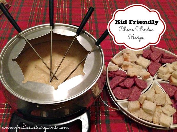 Kid Friendly Cheese Fondue